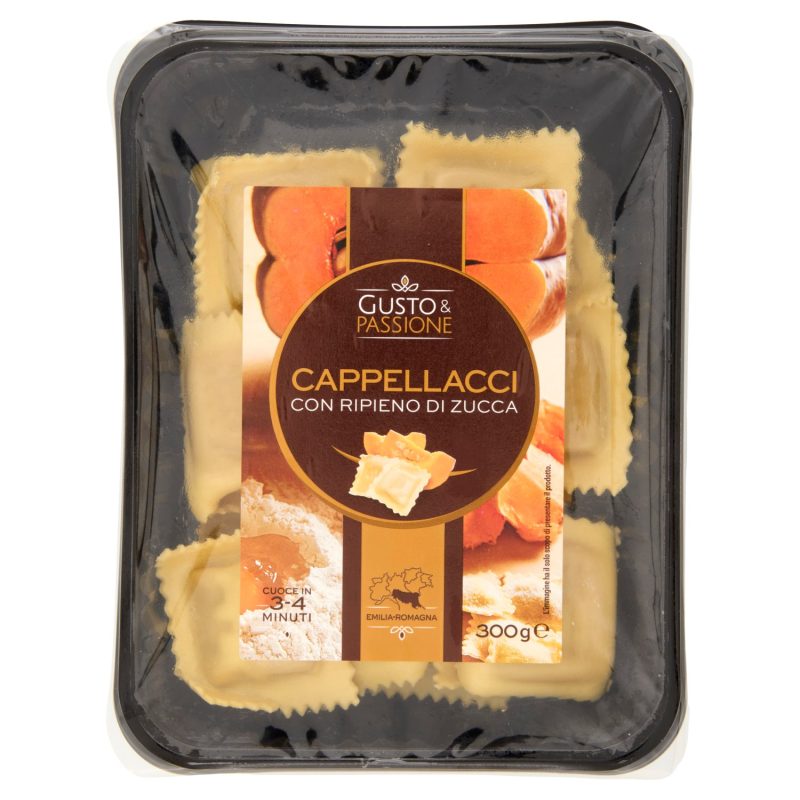 Gusto & Passione Cappellacci con Ripieno di Zucca 300 g