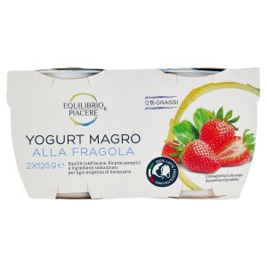 Equilibrio & Piacere Yogurt Magro alla Fragola 2 x 125 g