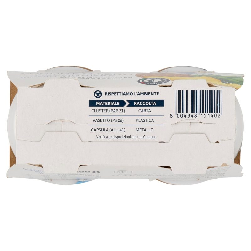 Equilibrio & Piacere Yogurt Magro all'Ananas 2 x 125 g