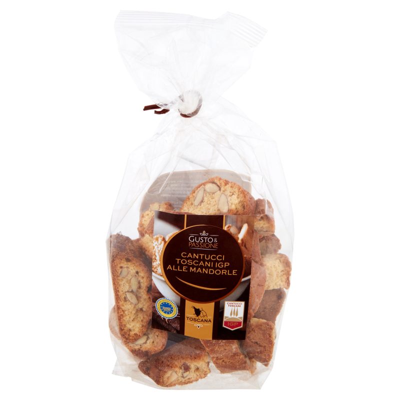 Gusto & Passione Cantucci Toscani IGP Alle Mandorle 250 g