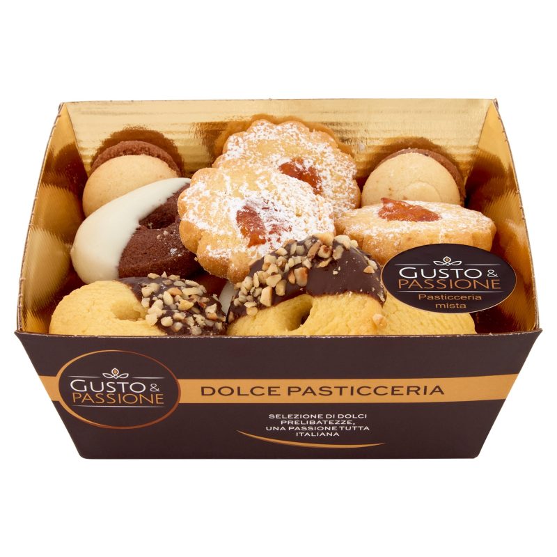 Gusto & Passione Pasticceria mista Pasticceria mignon Frollini Misti 200 g
