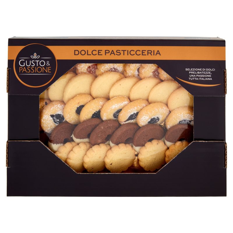 Gusto & Passione Dolce Pasticceria Pasticceria mignon Frollini misti 400 g
