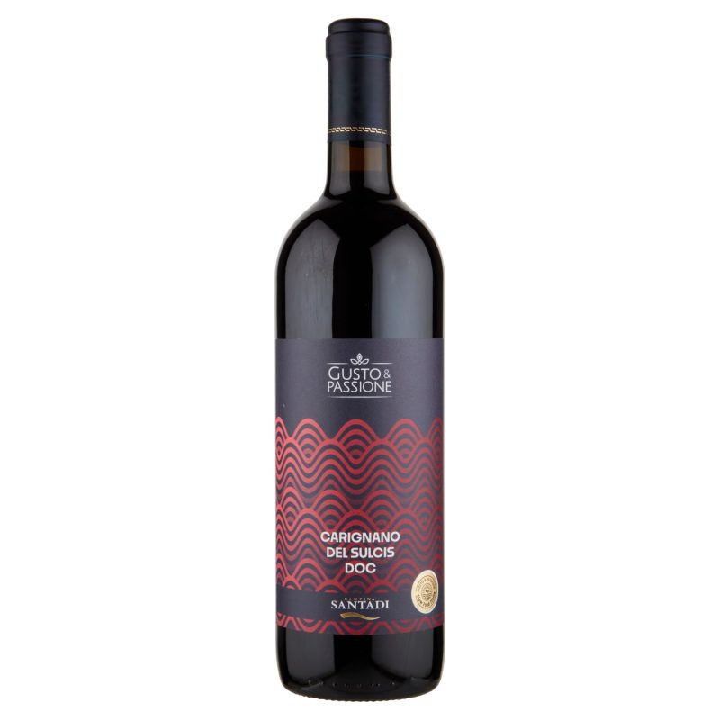 Gusto & Passione Slow Food Italia Carignano del Sulcis DOC 750 ml