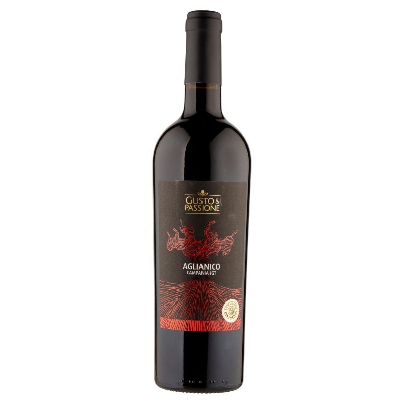 Gusto & Passione Slow Food Italia Aglianico Campania IGT 750 ml