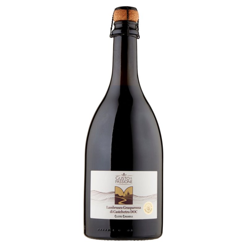 Gusto & Passione Slow Food Italia Lambrusco Grasparossa di Castelvetro DOC 750 ml
