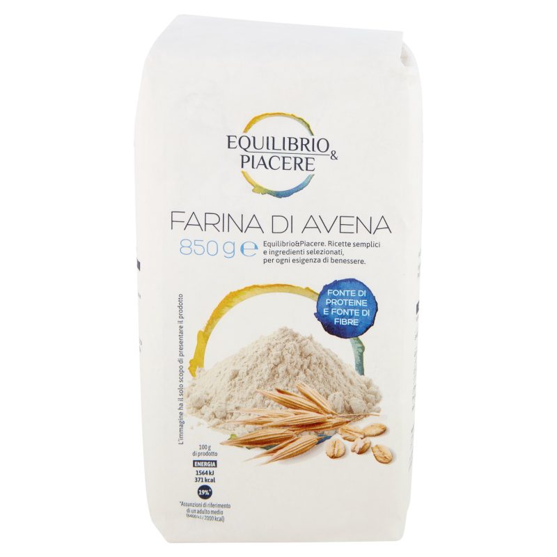 Equilibrio & Piacere Farina di Avena 850 g