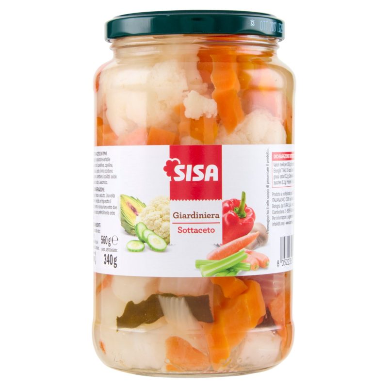 Sisa Giardiniera Sottaceto 560 g