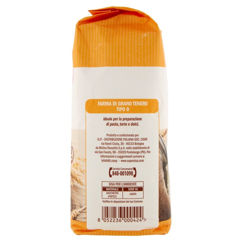 Sisa Farina di Grano Tenero Tipo 0 1 kg