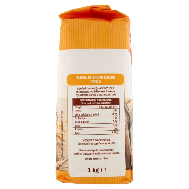Sisa Farina di Grano Tenero Tipo 0 1 kg