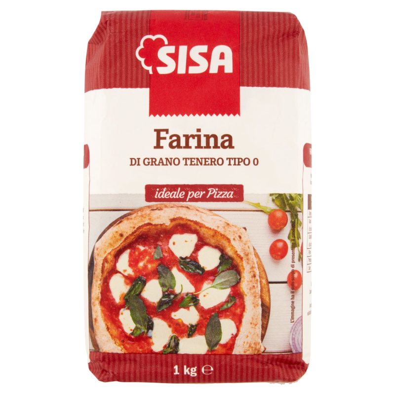 Sisa Farina di Grano Tenero Tipo 0 ideale per Pizza 1 kg