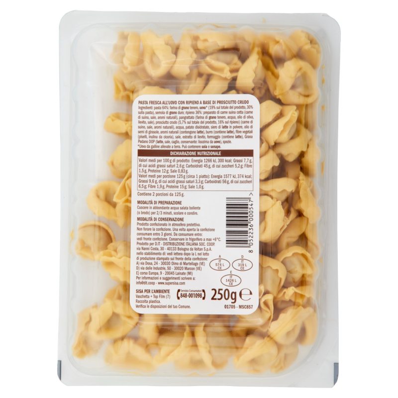 Sisa Cappelletti al prosciutto crudo 250 g