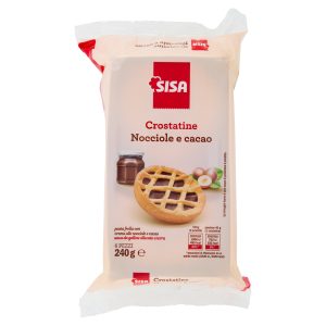 Sisa Crostatine Nocciole e cacao 6 x 40 g