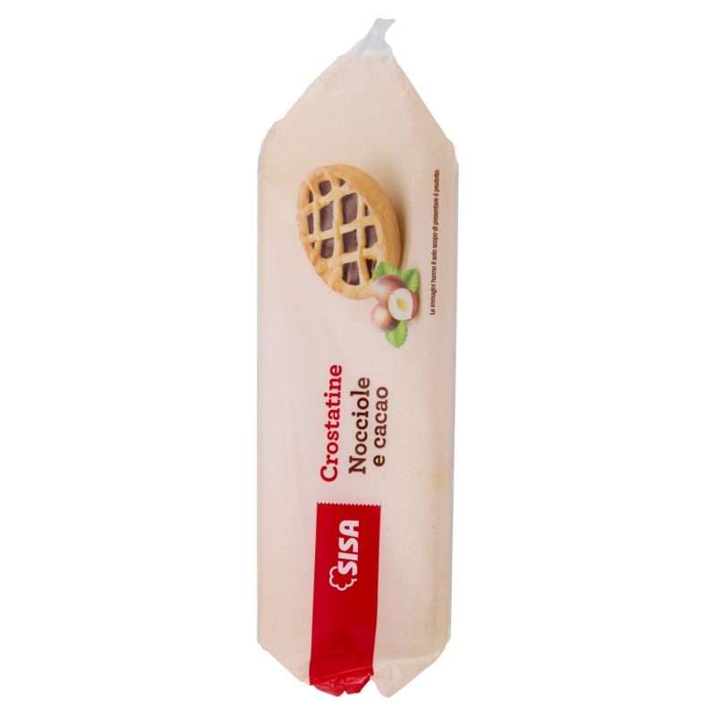 Sisa Crostatine Nocciole e cacao 6 x 40 g