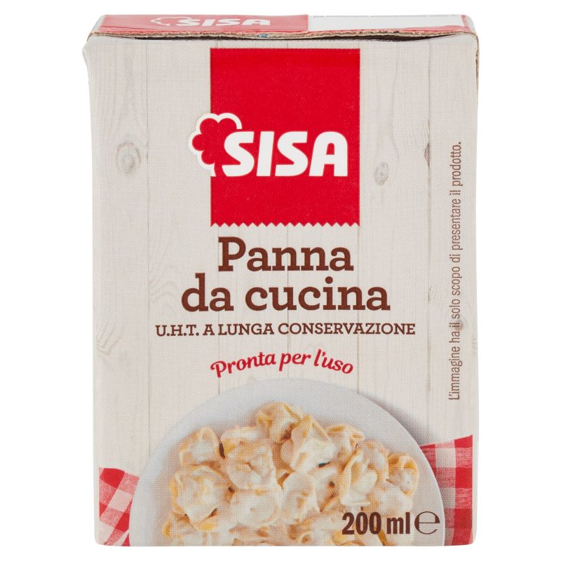 Sisa Panna da cucina U.H.T. a Lunga Conservazione 200 ml