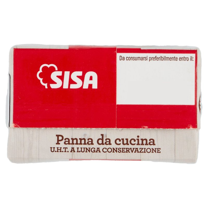 Sisa Panna da cucina U.H.T. a Lunga Conservazione 200 ml