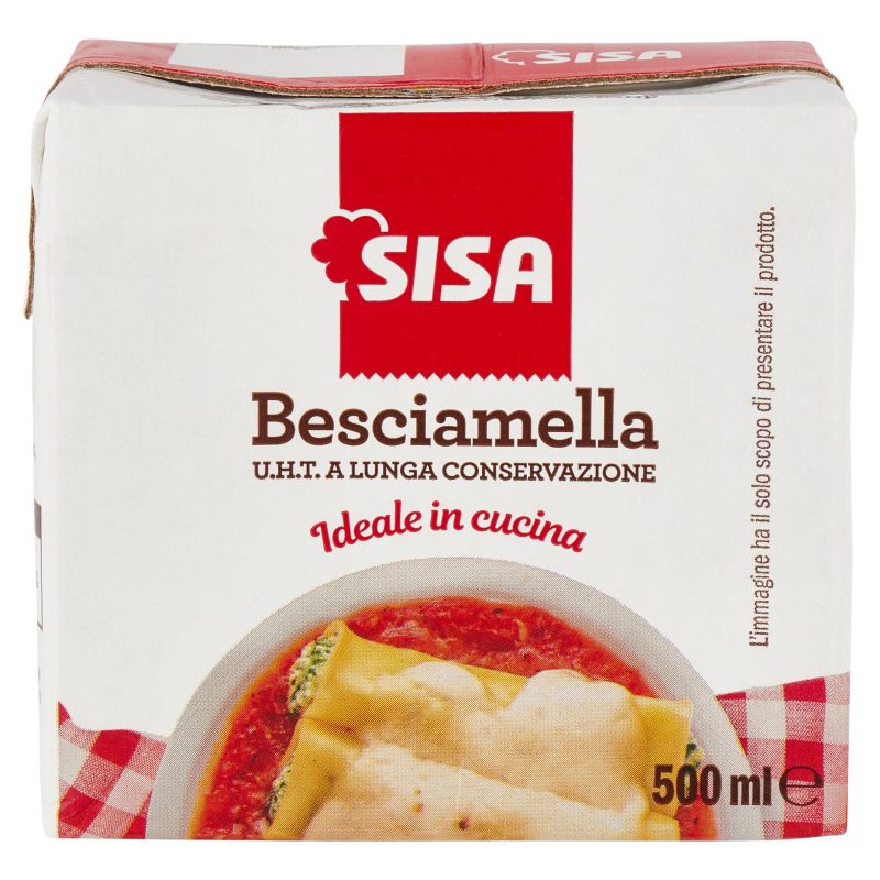 Sisa Besciamella U.H.T. a Lunga Conservazione 500 ml