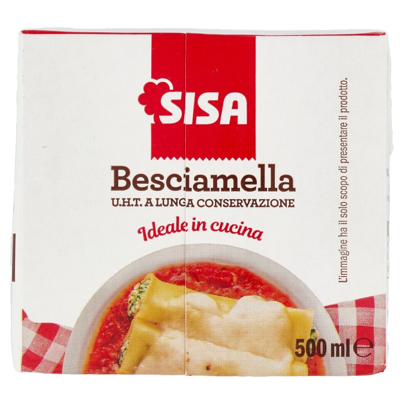 Sisa Besciamella U.H.T. a Lunga Conservazione 500 ml