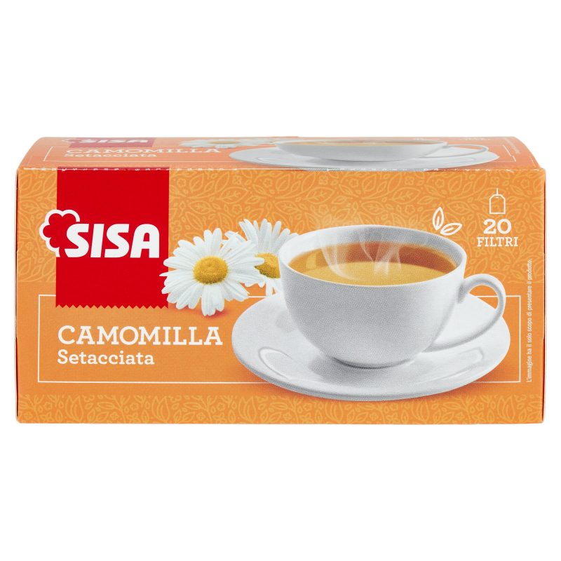 Sisa Camomilla Setacciata 20 filtri 33 g