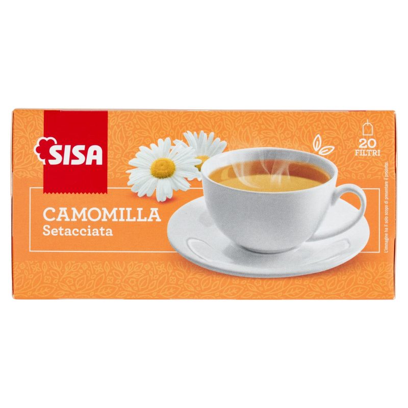 Sisa Camomilla Setacciata 20 filtri 33 g