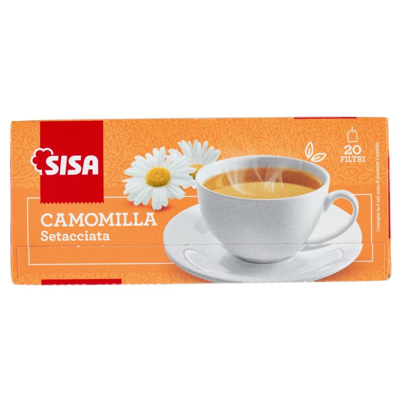 Sisa Camomilla Setacciata 20 filtri 33 g