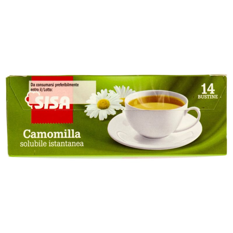 Sisa Camomilla solubile istantanea 14 bustine 84 g