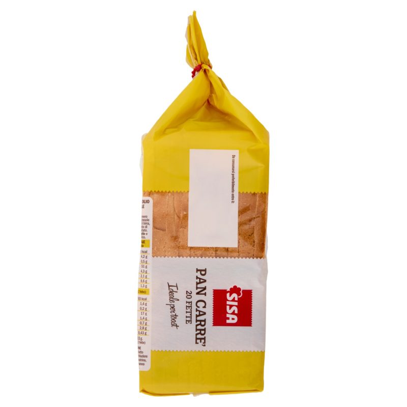 Sisa Pan Carrè 20 Fette 330 g