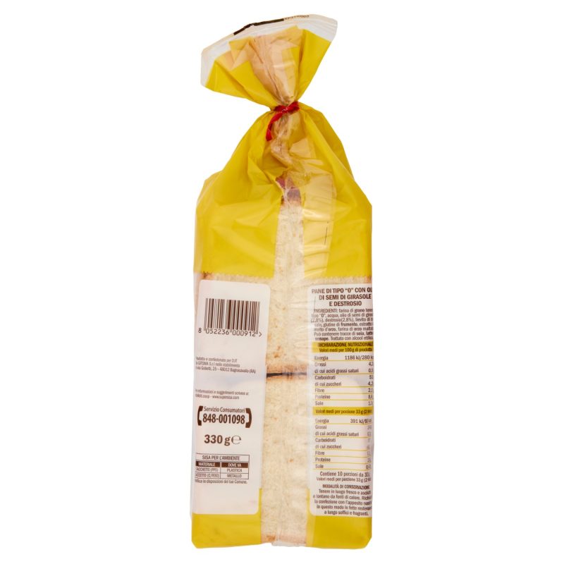 Sisa Pan Carrè 20 Fette 330 g