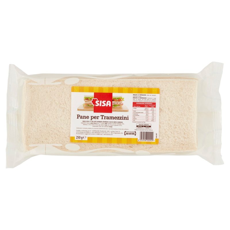 Sisa Pane per Tramezzini 250 g