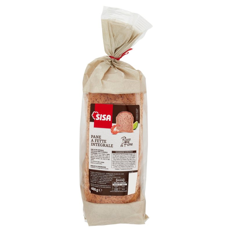Sisa Pane a Fette Integrale 400 g