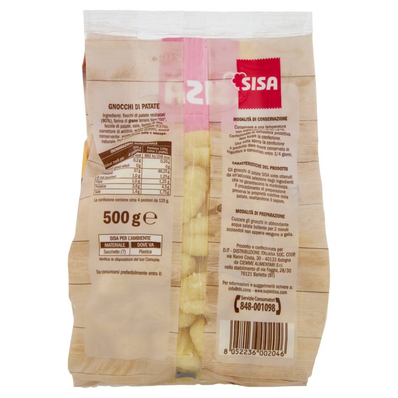 Sisa Gnocchi di Patate 500 g