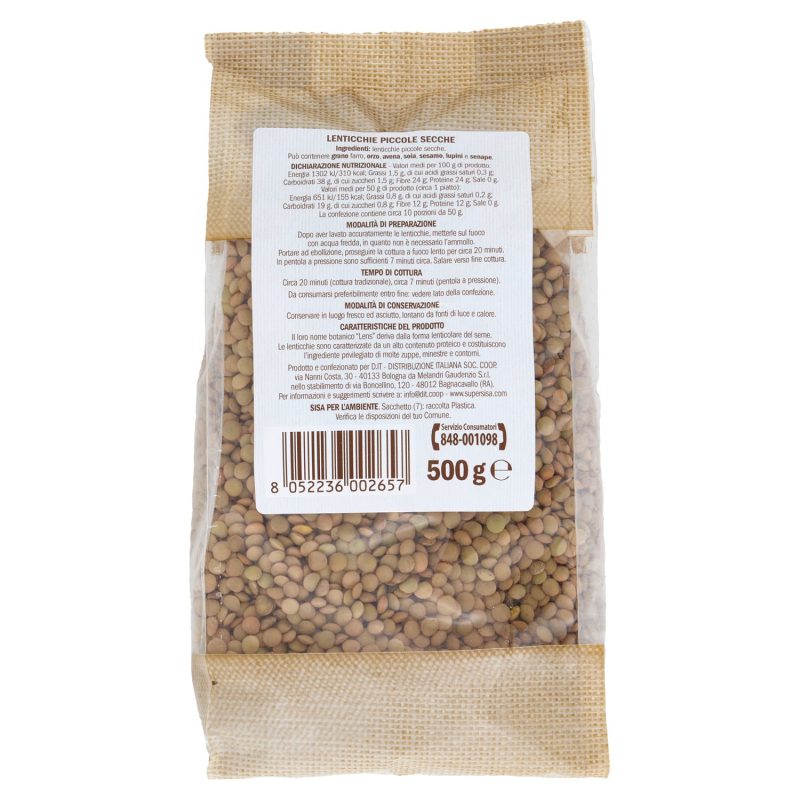Sisa Lenticchie mignon 500 g
