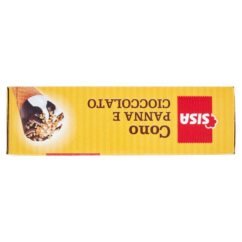 Sisa Cono Panna e Cioccolato 6 x 75 g