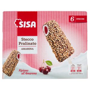 Sisa Stecco Pralinato Amarena 6 x 60 g
