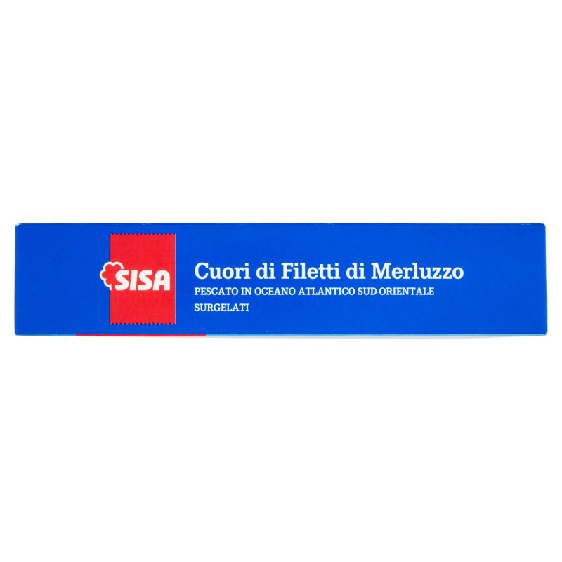 Sisa Cuori di Filetto di Merluzzo Surgelati 400 g