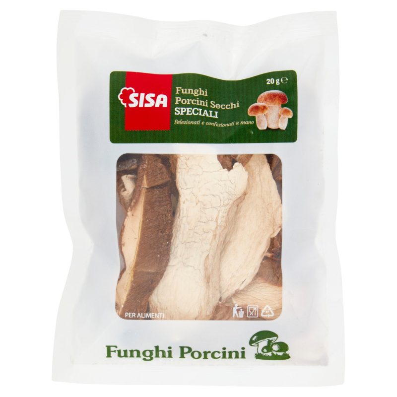 Sisa Funghi Porcini Secchi Speciali 20 g