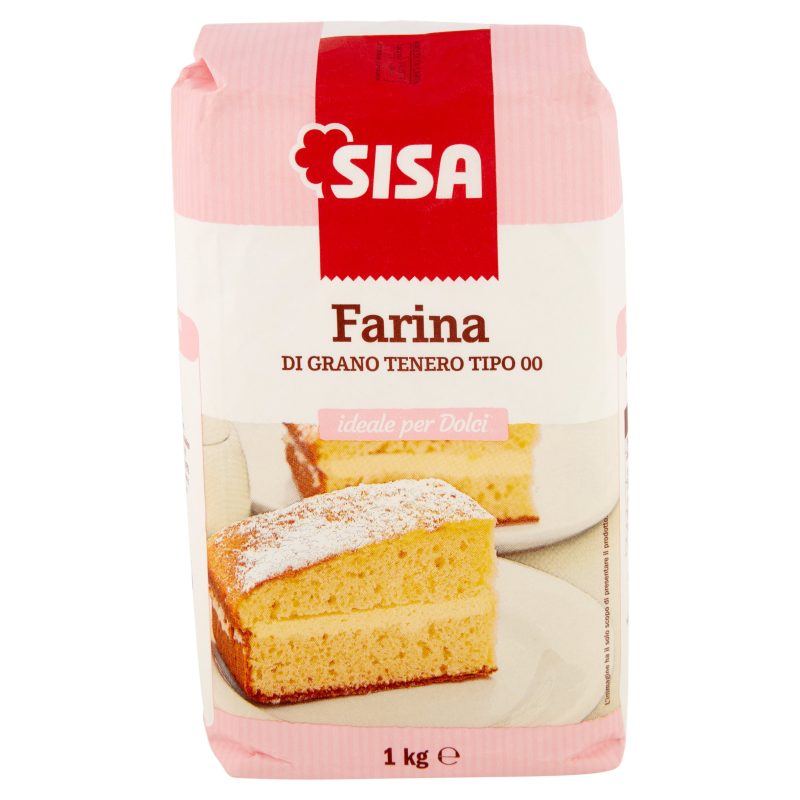 Sisa Farina di Grano Tenero Tipo 00 ideale per Dolci 1 kg
