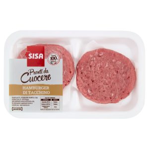 Sisa Hamburger di Tacchino 200 g