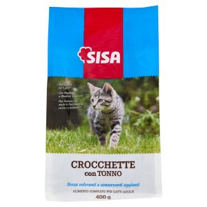 Sisa Crocchette Gatto con Tonno 400 g