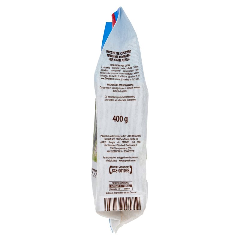 Sisa Crocchette Gatto con Tonno 400 g