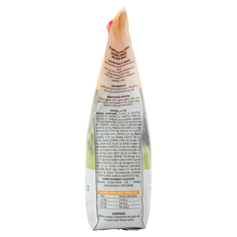 Sisa Crocchette Gatto con Pollo e Maiale 2 kg