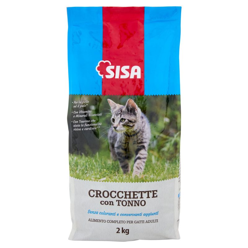 Sisa Crocchette Gatto con Tonno 2 kg