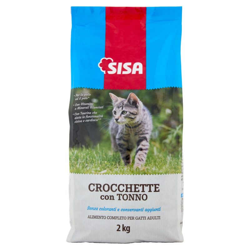 Sisa Crocchette Gatto con Tonno 2 kg