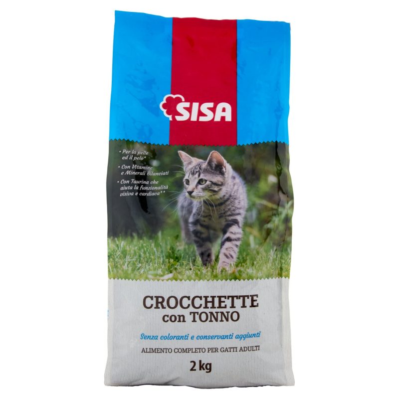 Sisa Crocchette Gatto con Tonno 2 kg