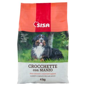 Sisa Crocchette Cane con Manzo 4 kg