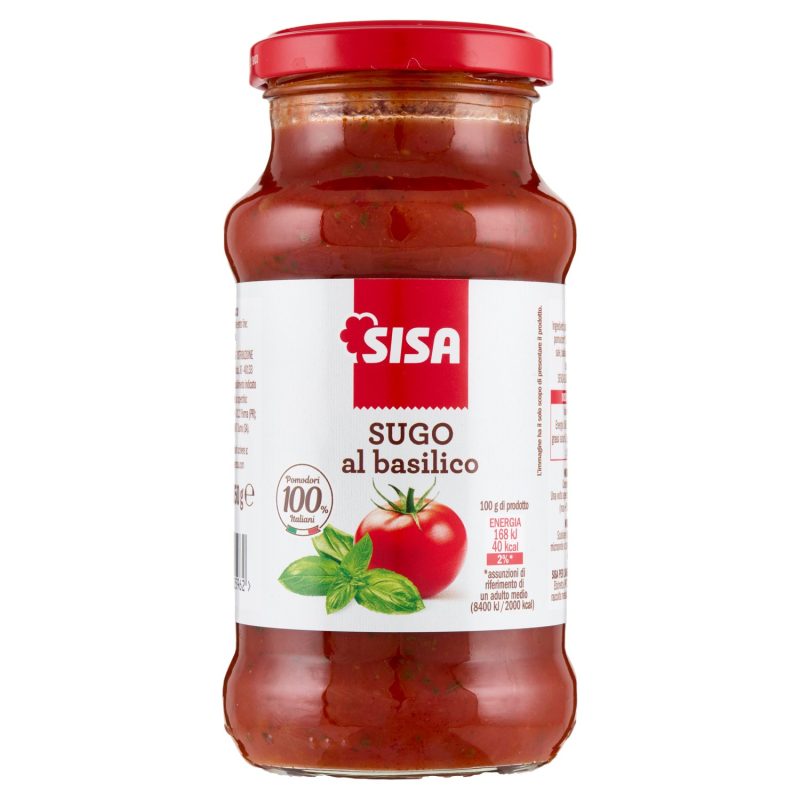 Sisa Sugo al basilico 350 g