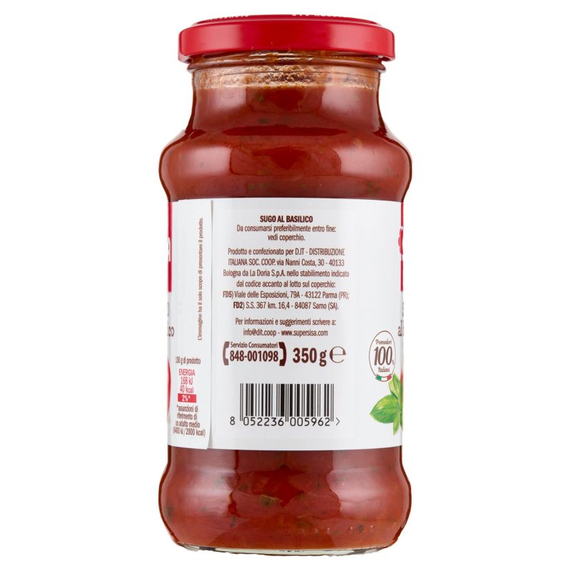 Sisa Sugo al basilico 350 g