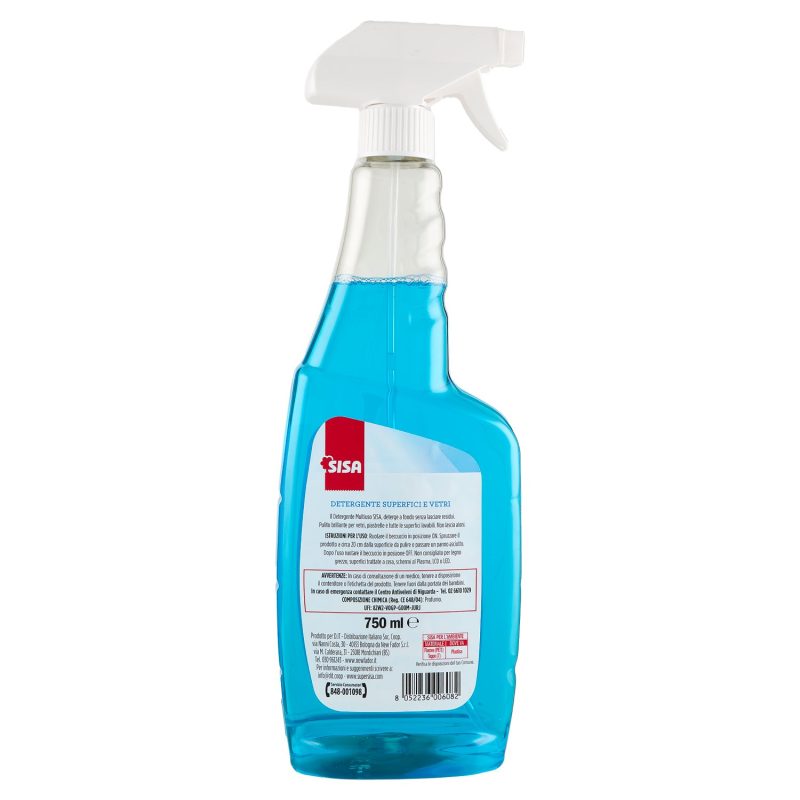 Sisa Detergente Spray Multiuso 750 ml