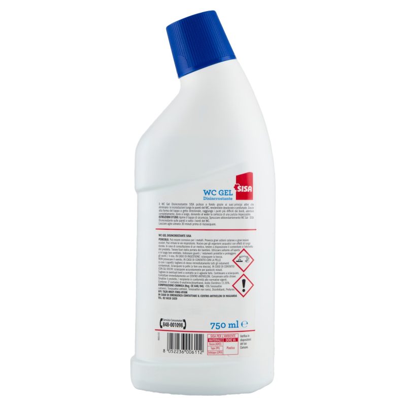 Sisa WC Gel 750 ml