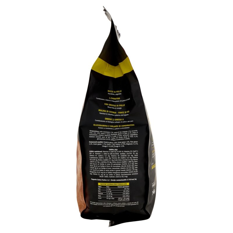 Sisa Exclusive Crocchette Cane Ricche in Pollo e Farina di Riso Integrale 3 kg