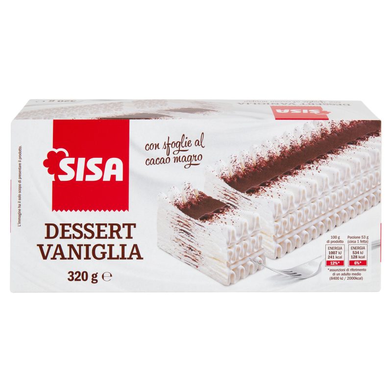 Sisa Dessert Vaniglia 320 g